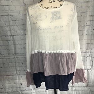 Shein Longsleeve Lightweight Blouse XXL